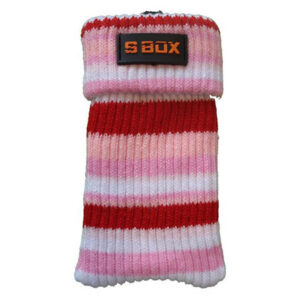 Čarapica za mobilni telefon SBOX MCF-S16 crveno-roza-bijela 65x100mm
