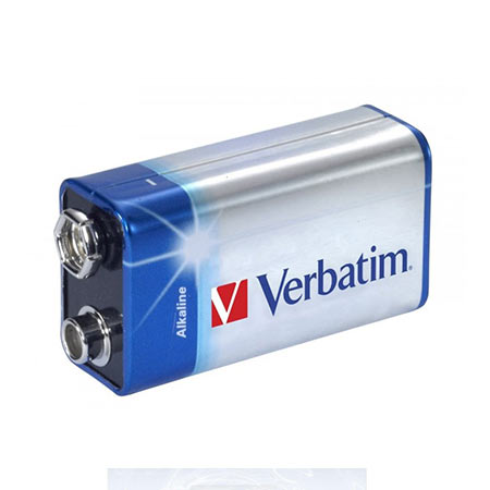 Baterija VERBATIM ALKALNA 9V 049924