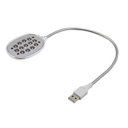 LED lampa za notebook ESPERANZA, 13-LED, USB, fleksibilna, EA120