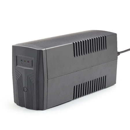 UPS GEMBIRD EG-UPS-B850, 850 VA, 510W, AVR, 2x Shuko out, surge protection