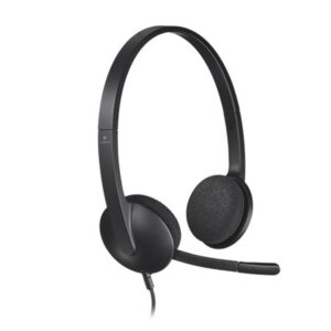 Slušalice sa mikrofonom, Logitech H340, USB, Noise-canceling Rotating microphone, 981-000475/509