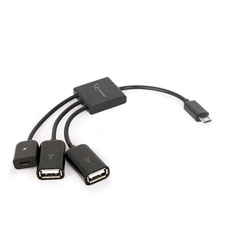 Micro USB HUB OTG GEMBIRD UHB-OTG-02, za mobilne telefone i tablete