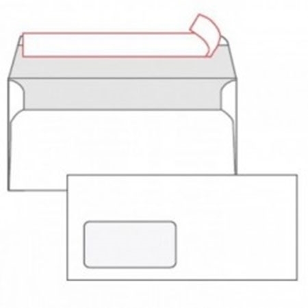 KOVERTA ABT STRIP 110X230 P.L. (01083)