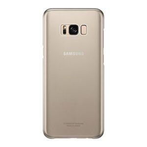 Futrola SAMSUNG G955 GALAXY S8 PLUS Clear Cover gold EF-QG955CFE