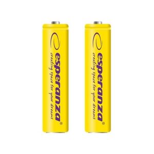 Punjive baterije ESPERANZA RECHARGEABLE Ni-MH AAA 1000MAH 2kom. yellow, EZA101Y