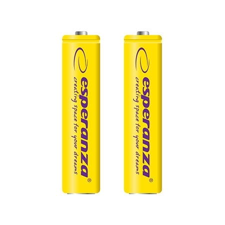 Punjive baterije ESPERANZA RECHARGEABLE Ni-MH AAA 1000MAH 2kom. yellow, EZA101Y