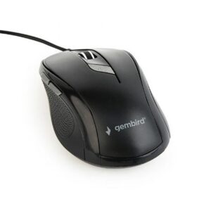 Miš GEMBIRD MUS-6B-01, optical, USB, 6 tipki 800-1600 dpi,crni