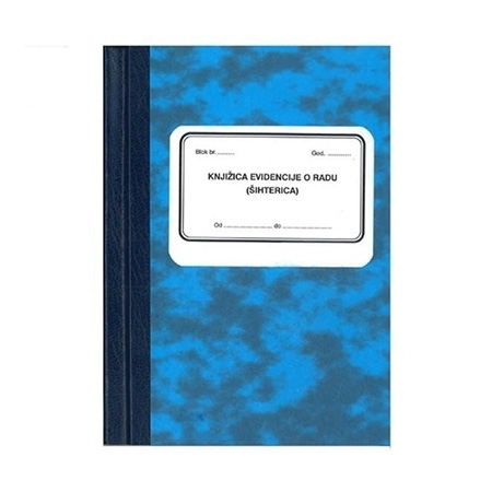 KNJIGA EVIDENCIJE O RADNOM VREMENU GTG