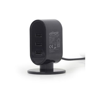 DC USB power station punač 3.1 A, Izlazi: 3xUSB, 3.1 A, GEMBIRD, EG-U3C3A-01-MX