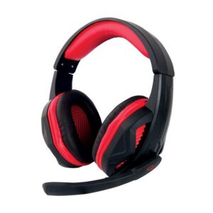 Slušalice sa mikrofonom ESPERANZA ARROW, gaming, 3,5mm, 4-pin, black red, PS4/PS5 kompatibilne, EGH360