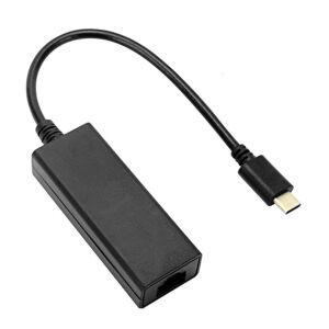 USB adapter kabl Type-C to LAN, SPEEDLINK USB-C to Ethernet Adapter HQ, SL-180015-BK