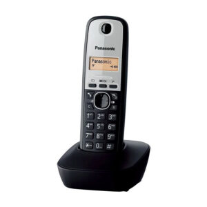 KX-TG1911FXG Panasonic telefon crni.  1,25" LCD ekran, Tel. imenik 50 brojeva, prikaz pozivnog broja na čekanju. Mute.