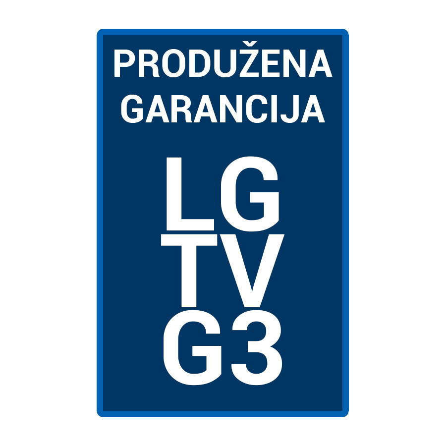 Produžena garancija za LG TV G3