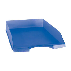 POLICA ZA SPISE PVC FOROFFICE PROZIRNO PLAVA