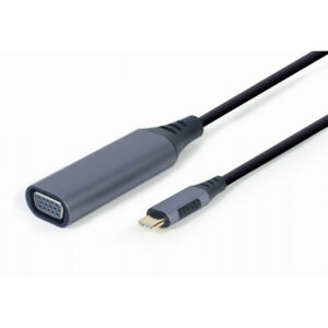 Type-C to VGA, adapter kabl, GEMBIRD USB-C to VGA, A-USB3C-VGA-01
