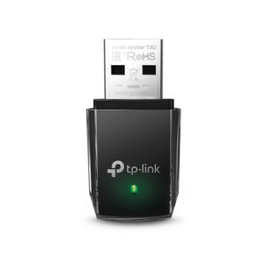 USB WLAN TP-Link Archer T3U AC1300 Mini Wi-Fi MU-MIMO USB Adapter,Mini Size, 867Mbps at 5GHz + 400Mbps at 2.4GHz, USB 3.0