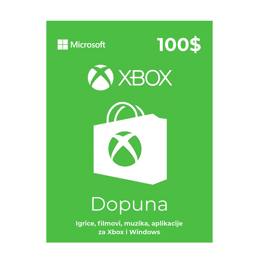 XBOX gift card 100$ - United States