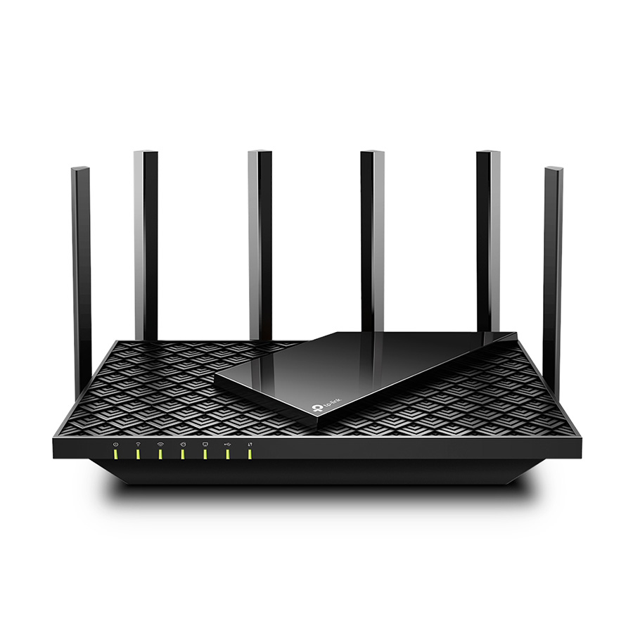 ROUTER TP-Link Archer AX73 AX5400 Dual-Band Gigabit Wi-Fi 6 ruter, 574 Mbps 2,4 GHz + 4804 Mbps 5 GHz, 4x4 MU-MIMO, 6×ant, 1,5 GHz, ARCHER-AX73