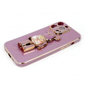 ZAŠTITNA MASKA TPU FRONDY BEAR IPHON 13 PRO PURPLE