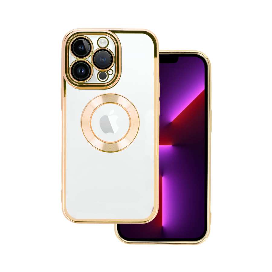 BEAUTY CLEAR MASKA ZA IPHONE 12 PRO MAX ZLATNA