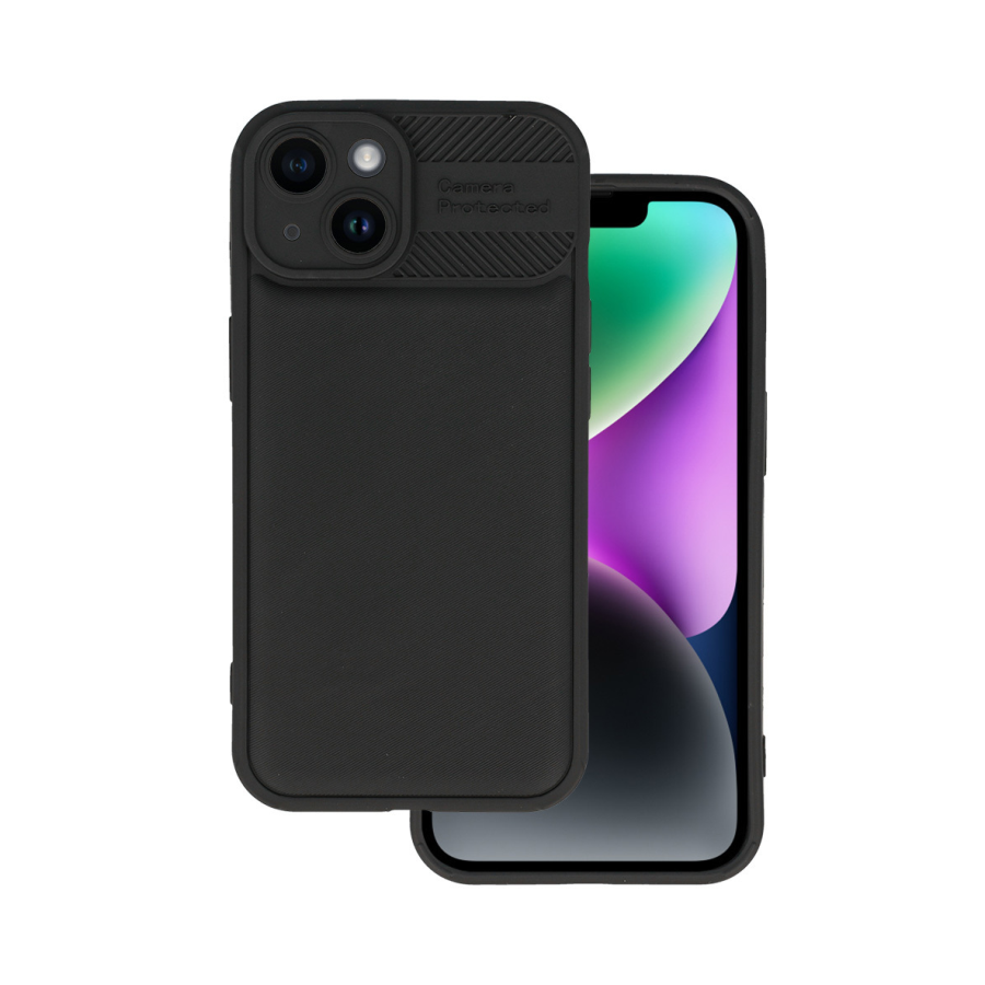 FUTROLA ZAŠTIĆENA KAMEROM ZA IPHONE 15 PLUS CRNA