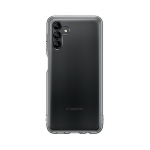 ORIGINALNA MASKA ZA SAMSUNG A04S GALAXY - SOFT CLEAR COVER (EF-QA047TBEGWW) CRNA
