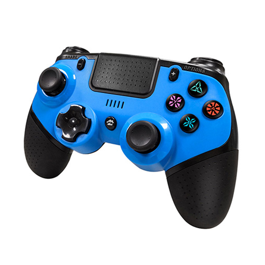 Game Pad gaming RAMPAGE Snopy SG-RPS4 PLUS Bluetooth, PS4/PC/Android/IOS/Nintendo Switch, Blue, Dual Vibration Joypad, 34603