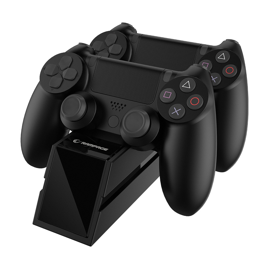 Charging Station gaming RAMPAGE RP-PS4 PlayStation 4, PS4, za punjenje dva PS4 game pad