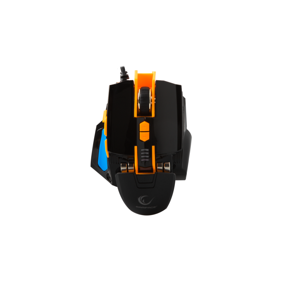 Miš gaming RAMPAGE SMX-R4 USB black, 4000dpi, macro
