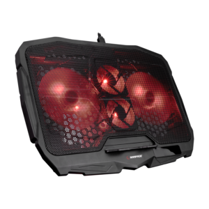 Postolje za notebook gaming RAMPAGE AD-RX34 X-FRAME black, 4 ventilatora, 35046