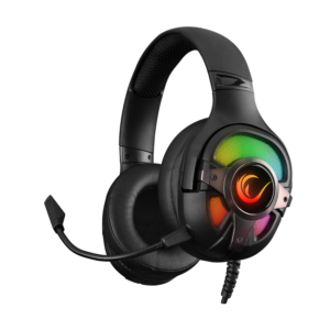 Slušalice sa mikrofonom gaming RAMPAGE RM-K77 VIPERA, black, PC/PS4, USB, 7.1, RGB LED, 35718