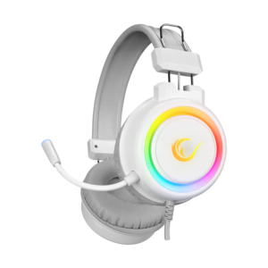Slušalice sa mikrofonom gaming RAMPAGE SN-R10 ALQUIST white, 3,5 mm, RGB, 38838
