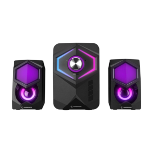 Zvučnici 2.1 gaming RAMPAGE RMS-175BT, 5W*2, Bluetooth, USB/microSD/FM, 36742