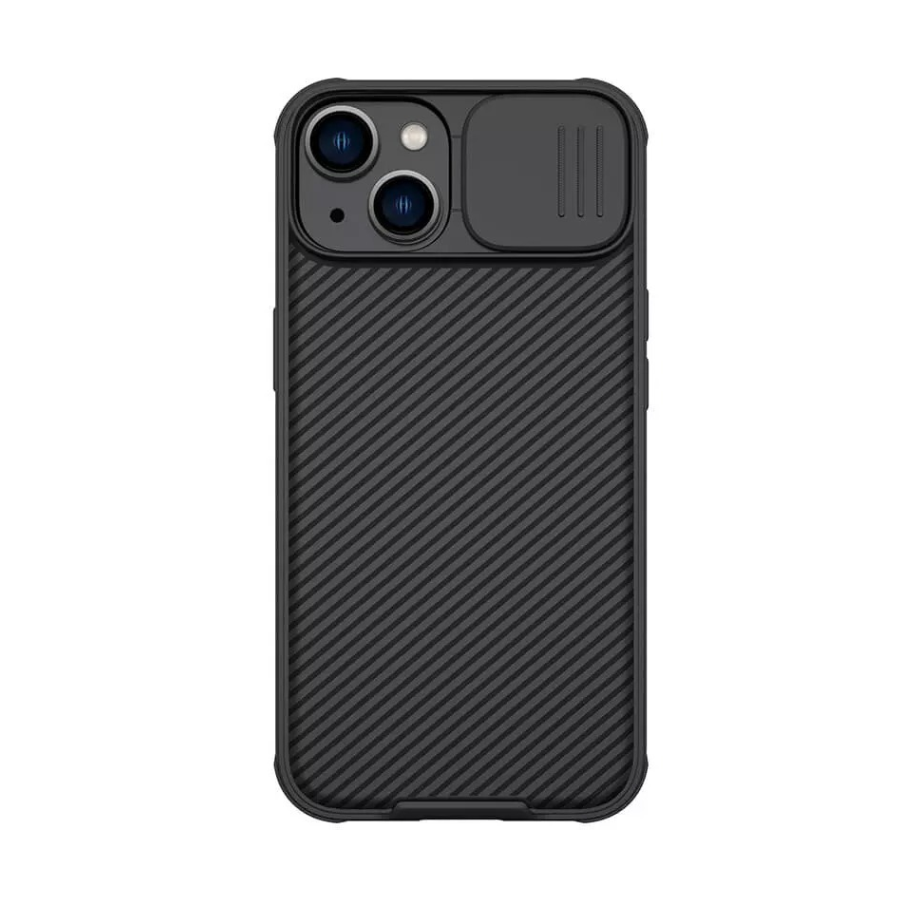 ZAŠTITNA MASKA NILLKIN CAMSHIELD PRO PC+TPU NAVLAKA ZA IPHONE 14/13 CRNA