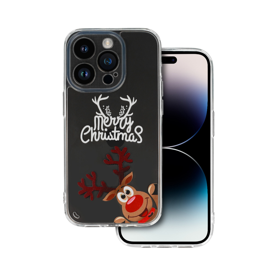 ZAŠTITNA MASKA BOŽIĆNA NAVLAKA ZA IPHONE 11 DESIGN 1 PROZIRNA