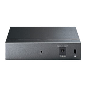 SWITCH TP Link TL-SG105PE 5-portni Gigabit Easy Smart Switch sa 4-portnim PoE+, metalnim kućištem, montažom na radnu površinu, PoE budžetom 65W, podrš