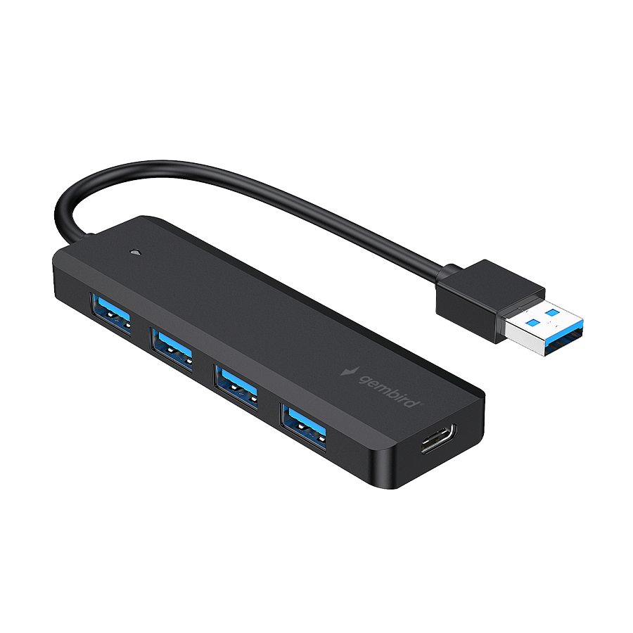 USB HUB USB GEMBIRD 1 X 3.1 (Gen 1), USB 3.x2.0 interfejsom UHB-U3P4P-02
