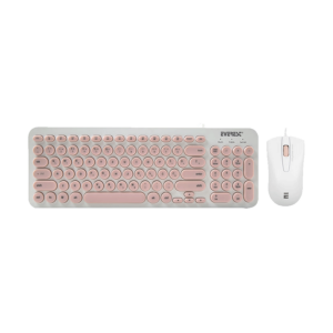 Tastatura + miš Everest KM-01K Pink , USB, BiH layout