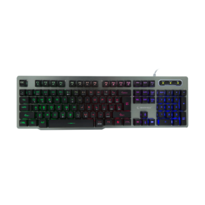 Tastatura gaming RAMPAGE KB-R78 Gray / Black USB Rainbow Backlight BiH Layout Gaming Keyboard, 30859