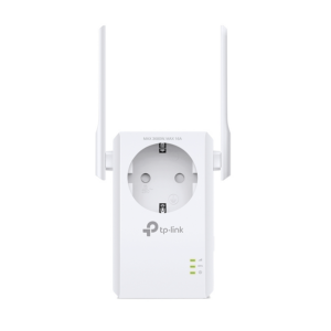 TP-Link TL-WA860RE, 300Mbps Wireless N Wall Plugged Range Extender with AC Passthrough, QCA(Atheros), 2T2R, 2.4GHz, 802.11n/g/b, Ranger Extender butto