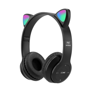 Slušalice za djecu bluetooth cat P47M black