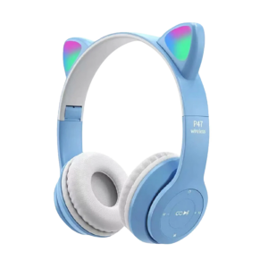 Slušalice za djecu bluetooth cat P47M blue