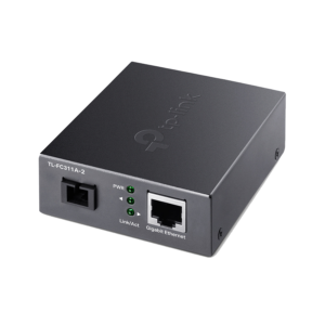 TP Link TL-FC311A-2 10/100/1000 Mbps RJ45 do 1000 Mbps Single-mode SC WDM dvosmjerni fiber ConverterPORT: 1× Gigabit SC port, 1× Gigabit RJ45 port