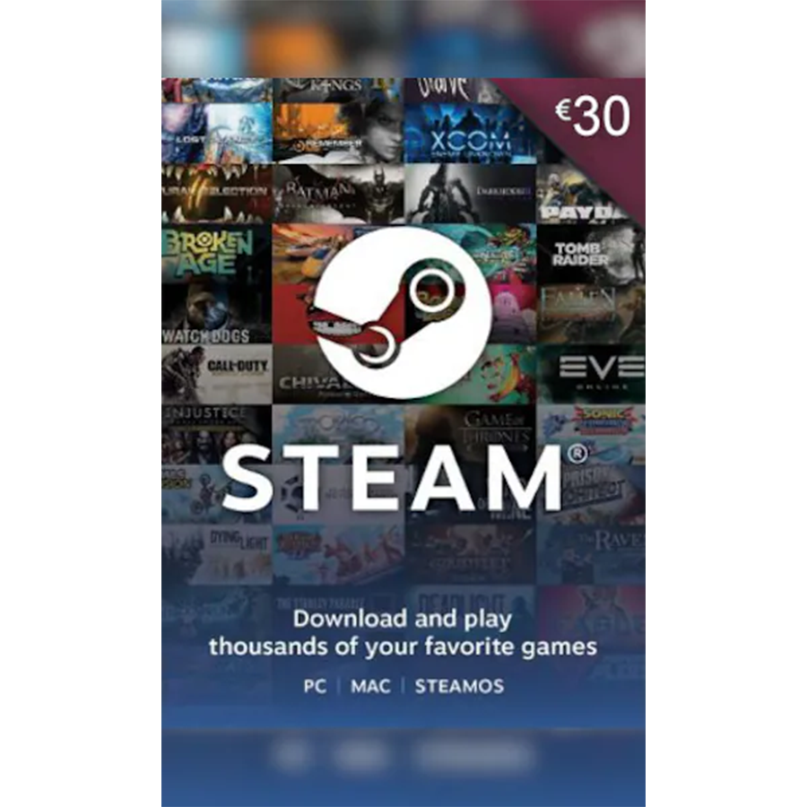 Steam gift card 30E - Global