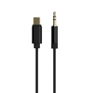 Audio kabl GEMBIRD USB type-C to stereo 3.5 mm AUX cable, 1.5 m, black, CCA-CM3.5M-1.5M