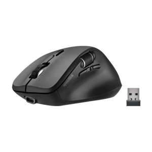 Miš SPEEDLINK LIBERA Rechargeable, wireless + bluetooth, Silent, rubber-black, SL-630021-RRBK