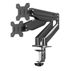 NOSAČ ZA DVA MONITORA ESPERANZA DESK HOLDER WITH GAS SPRING FOR 2 COMPUTER MONITORS 17"-27" MACHE, ERW020