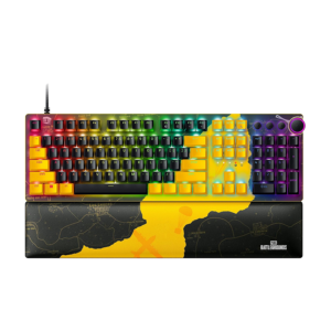Tastatura Razer Huntsman V2 - Optical Gaming Keyboard - PUBG: Battlegrounds Edition (Linear Optical Switch) - World Packaging, RZ03-03932300-R3M1