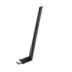USB WLAN adapter ARCHER-T3UPLUS AC1300 High Gain Wireless Dual Band USB Adapter, 867 Mbps on 5 GHz, 400 Mbps on 2.4 GHz, MU-MIMO, High Gain Antenna