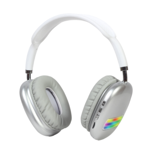 Slušalice sa mikrofonom bluetooth GEMBIRD RGB LED, BHP-LED-02-W, white